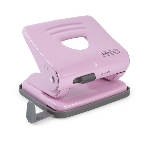 Rapesco 825 Two-Hole Punch Candy Pink 1358