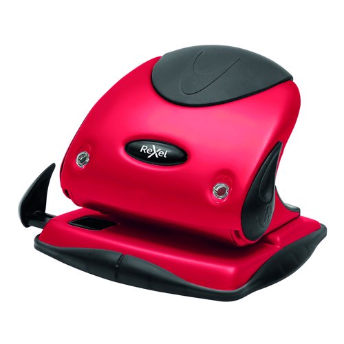 Rexel Choices P225 Two Hole Punch Red 2115692
