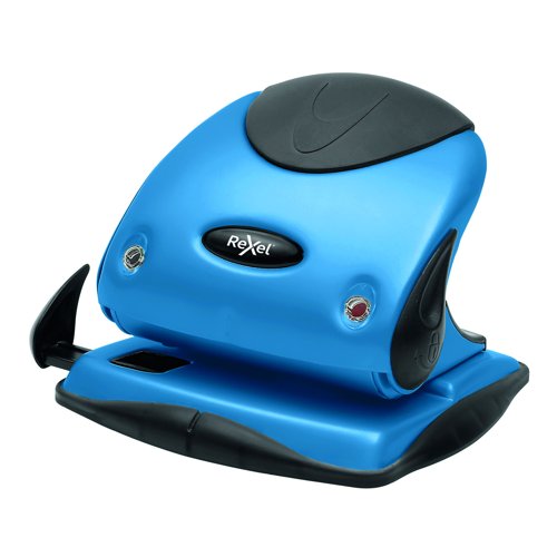 Rexel Choices P225 Two Hole Punch Blue 2115693