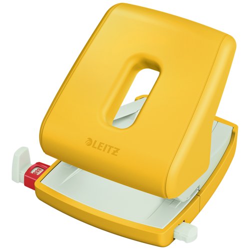 Leitz Cosy Hole Punch 30 Sheet Warm Yellow 50040019