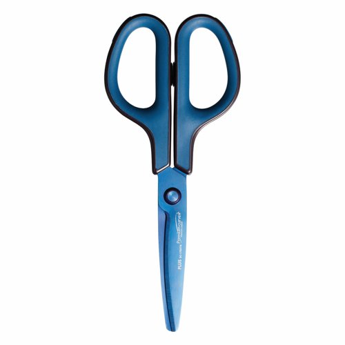 PLUS Fitcut Curve Premium Titanium Coated Scissors Blue 35057