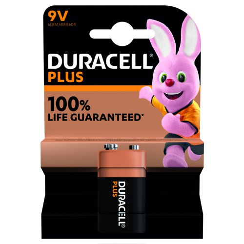 Duracell Plus Battery 9V 81381952