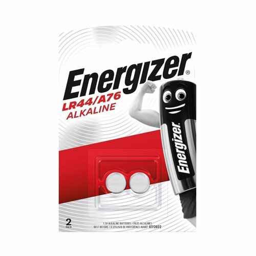 Energizer Speciality Alkaline Battery LR44/76 (Pack 2) 623055