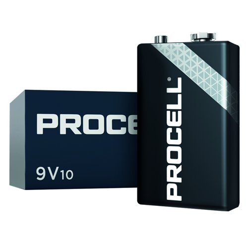 Duracell Procell Constant Battery 9V (Pack 10) 81451922