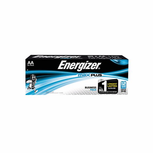 Energizer Max Plus Alkaline Battery AA (Pack 20) E301323500