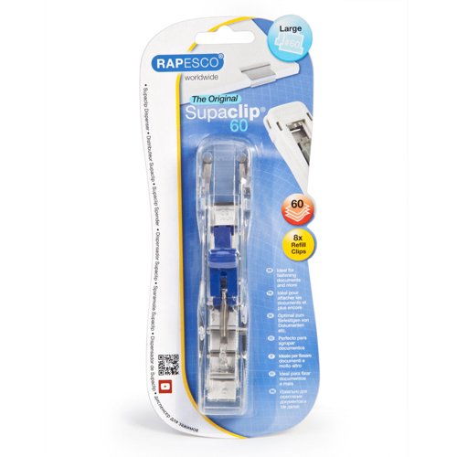 Rapesco Supaclip 60 Dispenser RC6008SS