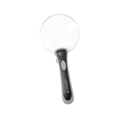 Hand Held Magnifier Glass with Light