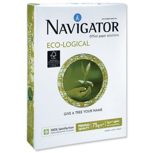 Navigator Eco-logical Paper A4 White 75gsm (500) 55040