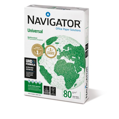 Navigator Universal Paper A4 White 80gsm (500) 55043