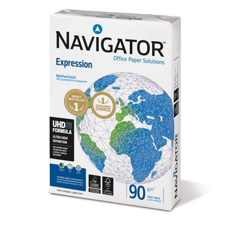 Navigator Expression Paper A3 90gsm White (Pack 500) 55059 612943