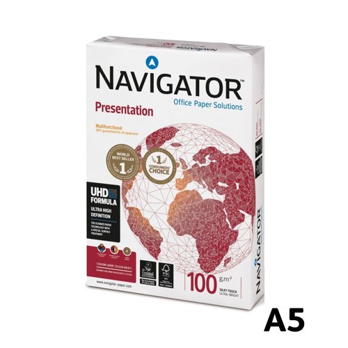 Navigator Presentation Paper A5 100gsm White (Pack 500)