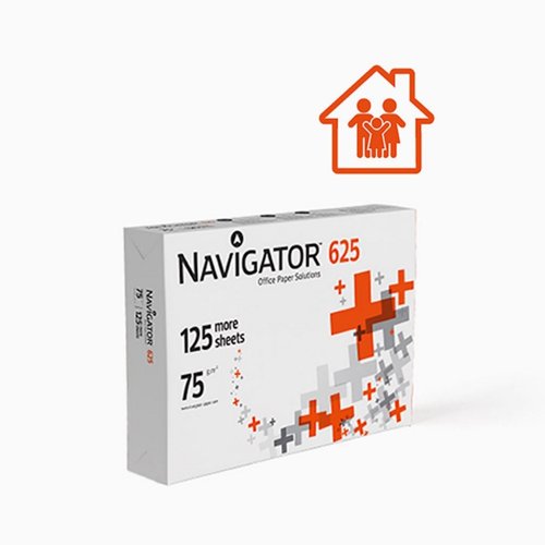 Navigator 625 Paper A4 75gsm (Pack 500+125)