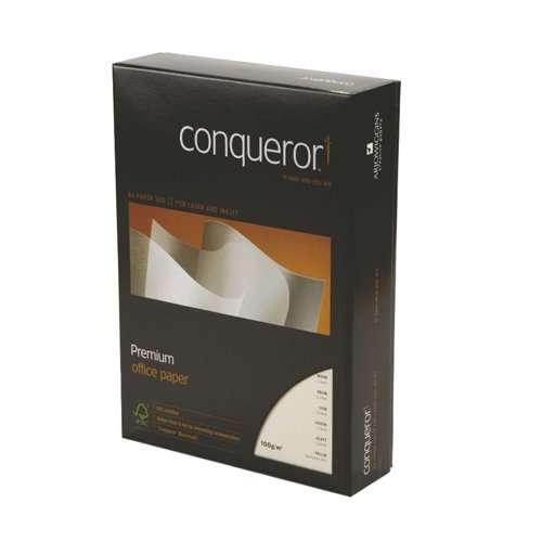 Conqueror Smooth Wove Paper A4 100gsm Cream (Pack 500) 20252 601260