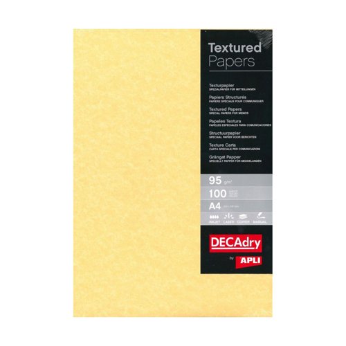 DECAdry Parchment Paper A4 95gsm Gold (Pack 100) PCL1600