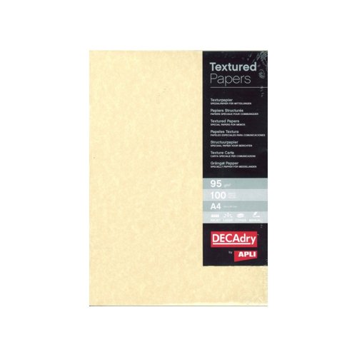 DECAdry Parchment Paper A4 95gsm Champagne (Pack 100) PCL1601