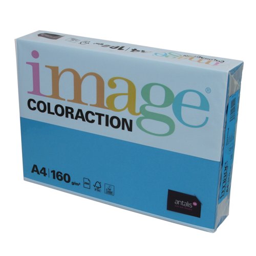Image Coloraction Tinted Paper A4 160gsm Deep Blue Stockholm (Pack 250) 13774 610737