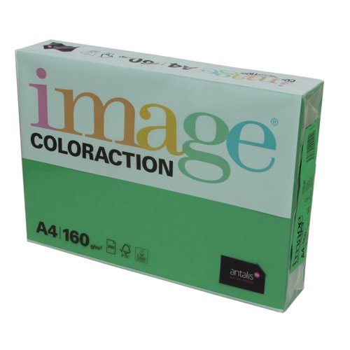 Image Coloraction Tinted Paper A4 160gsm Deep Green Dublin (Pack 250) 89721 610988
