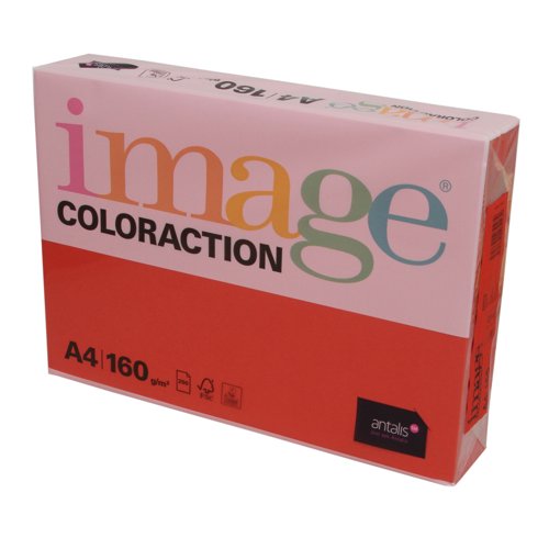 Image Coloraction Tinted Paper A4 160gsm Deep Red Chile (Pack 250) 21350 610769