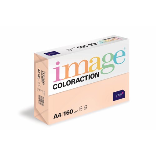 Image Coloraction Tinted Paper A4 160gsm Pale Salmon Savana (Pack 250) 89708 610979