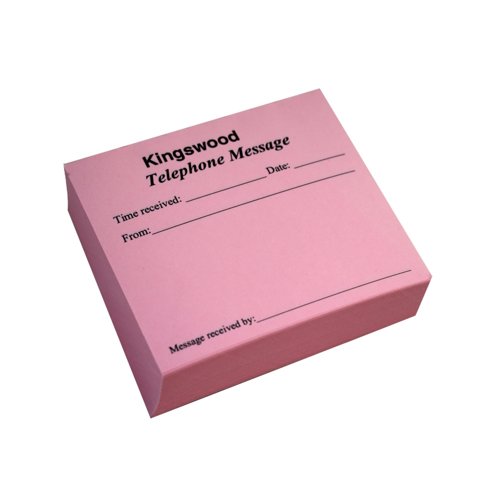 Kingswood Telephone Message Block Pad