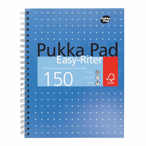 Pukka Pad Metallic Easy-Riter Pad A4 150pages ERM009