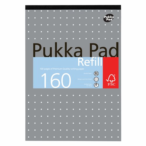 Pukka Pad Refill Pad A4 160pages REF80/1