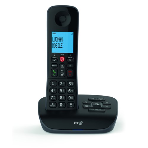 BT Essential 1 DECT Callblocker Telephone/Answer Machine Single 90657