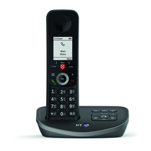 BT Advanced 1 DECT Callblocker Telephone/Answer Machine Single 90638