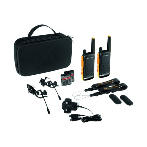 Motorola TALKABOUT T82 Extreme Two-Way Radio Twin Pack BP00810TDEMAG