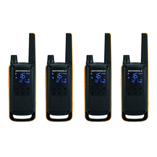 Motorola TALKABOUT T82 Extreme Two-Way Radio Quad Pack B8P00810YDEMAQ