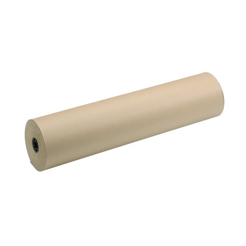 Kraft Paper Roll 750mm x220m 90gsm Brown