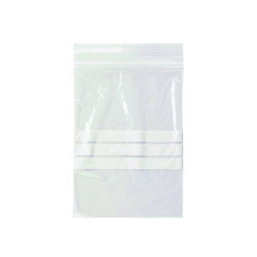 Write-On Grip Seal Polypropylene Bags 102x140mm (Pack 1000) 618207