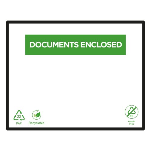 Blake Vita Paper Documents Enclosed Wallets C6 (Pack 1000) PAPDE22