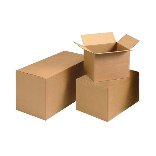 Packing Box Large 635x305x330mm Brown (Pack 10) 58987 622691