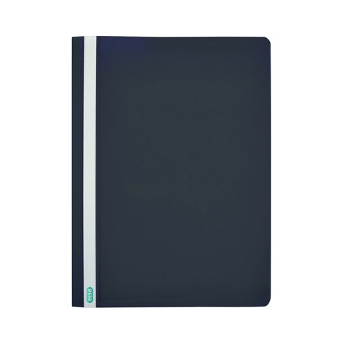 Elba Report Folder A4 Black (Pack 50) 400055033