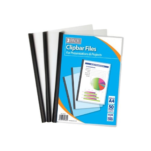 Spine Bar Files A4 (Pack 3)