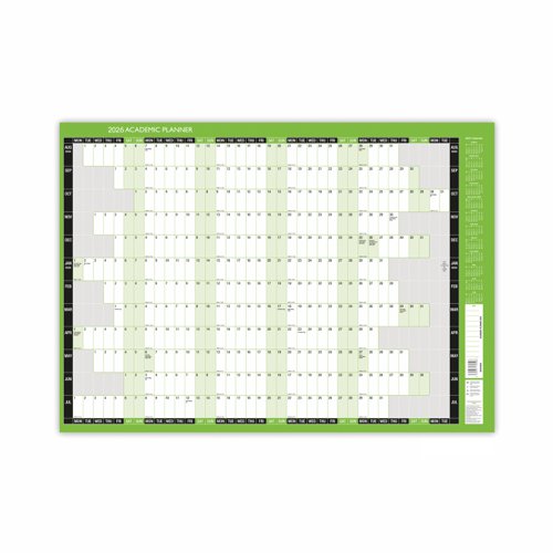 Academic Planner Mounted 2026/2027