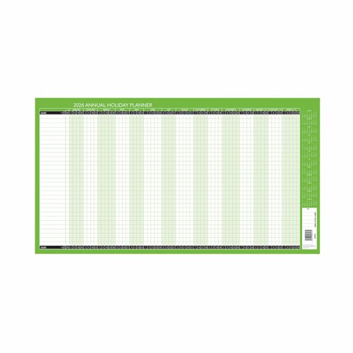 Holiday Planner Unmounted 2026