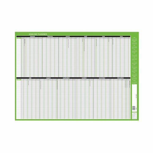 Day Planner Mounted 2026