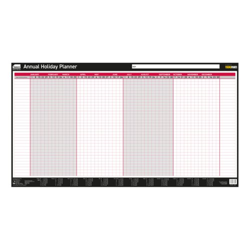 Sasco Annual Holiday Year Planner 2025 Unmounted 2410254