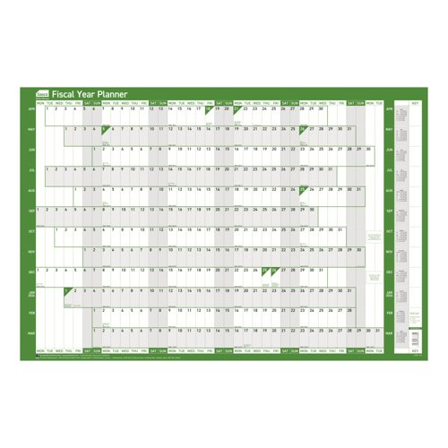 Sasco Fiscal Year Planner 2027/2028 Mounted 2410296