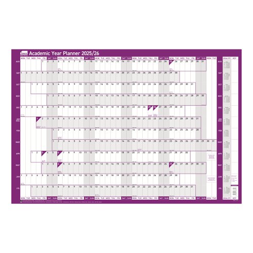 Sasco Academic Year Planner 2025/2026 Unmounted 2410251