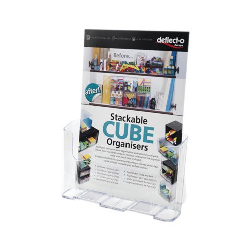Multi Pocket Literature Holder 4 Tier 1/3 A4 77701