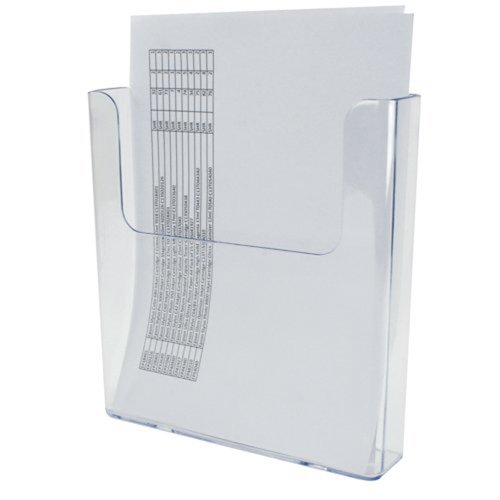 Flatback Literature Holder Clear A4 76401