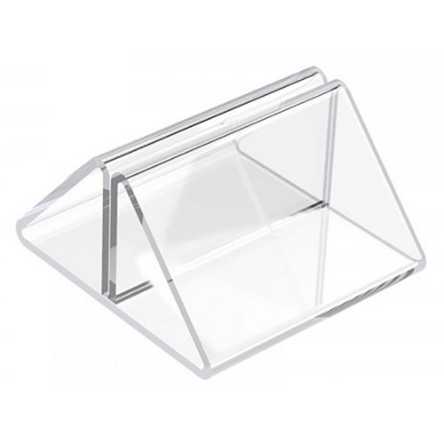 Literature/ Menu Clip Holder Clear 50x80mm