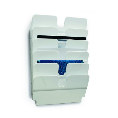 Durable FLEXIPLUS Literature Holder 6xA4 Landscape White 1700014011