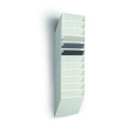 Durable FLEXIBOXX Literature Holder 12xA4 Landscape White 1709781010