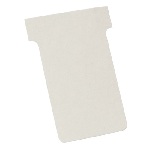 Nobo T-Cards A80 Size 3 White (Pack 100) 2003002