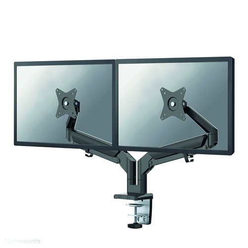 Neomounts by Newstar Gas Spring Dual Monitor Desk Mount DS70-810BL2