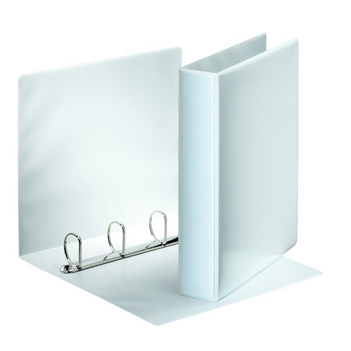 Esselte Presentation Ring Binder 4-Ring A4 25mm White 49702